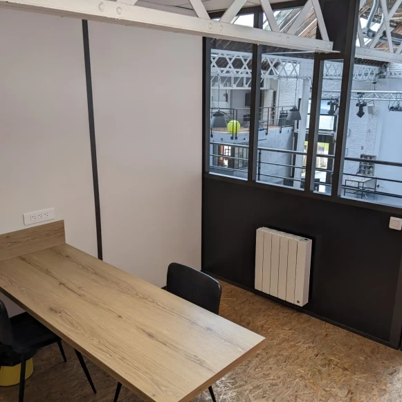 Bureau privé 9 m² 1 poste Coworking Rue des Lilas Carvin 62220 - photo 3