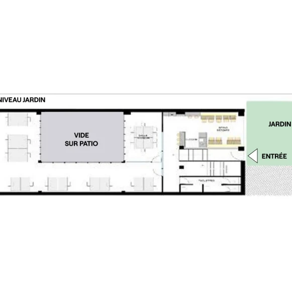 Bureau privé 100 m² 15 postes Location bureau Rue René Villermé Paris 75011 - photo 4