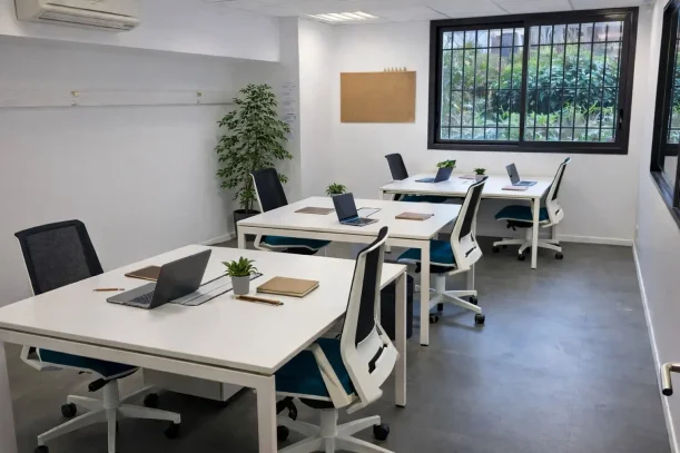Bureau privé - 38000 - 6 postes - 950€