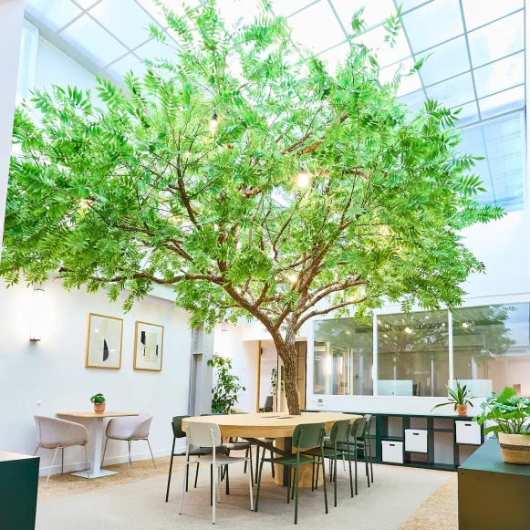 Bureau privé 8 m² 3 postes Location bureau Rue du Chemin Vert Paris 75011 - photo 2