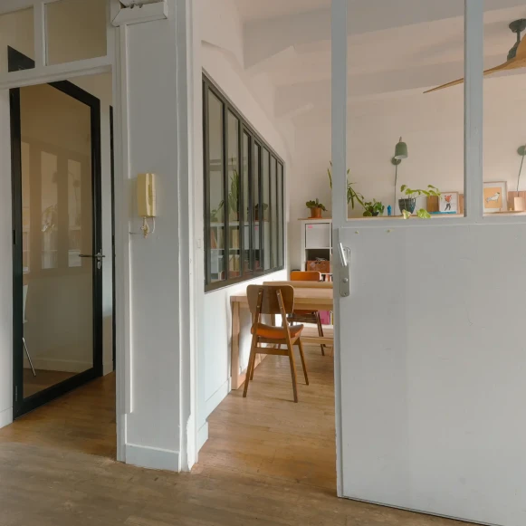 Bureau privé 16 m² 4 postes Location bureau Rue Frédérick Lemaître Paris 75020 - photo 6