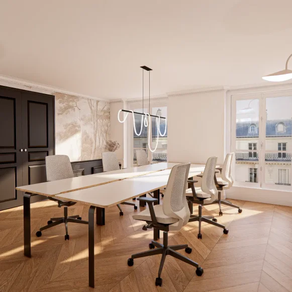 Espace indépendant 95 m² 12 postes Coworking Rue de la Bienfaisance Paris 75008 - photo 7