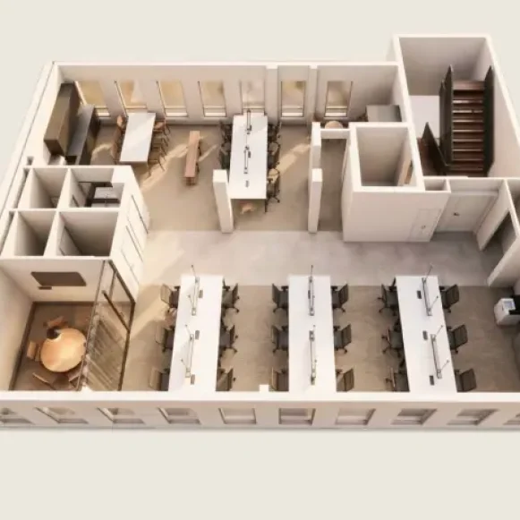 Espace indépendant 140 m² 20 postes Coworking Rue de Monceau Paris 75008 - photo 1