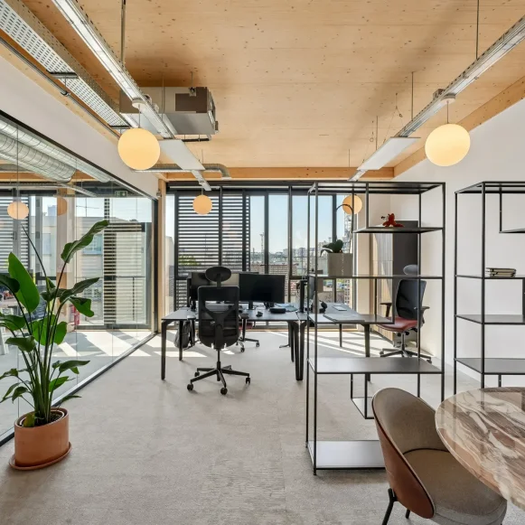Bureau privé 260 m² 40 postes Location bureau Rue Petit Clichy 92110 - photo 1