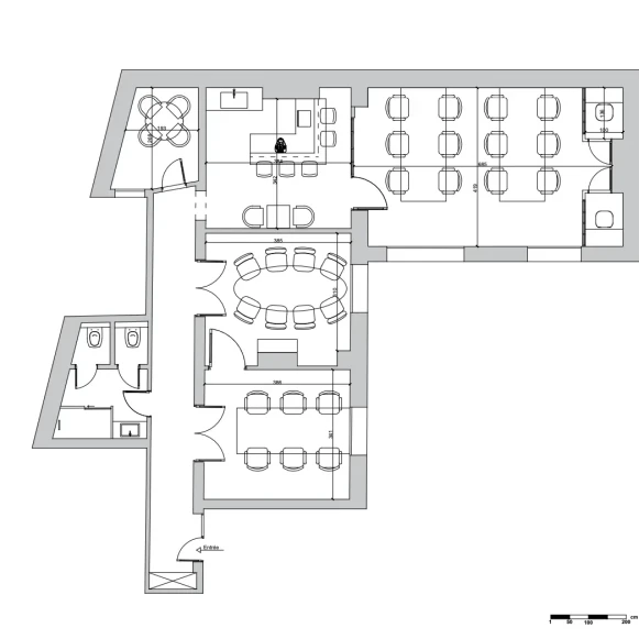 Espace indépendant 100 m² 18 postes Location bureau Rue de Châteaudun Paris 75009 - photo 5