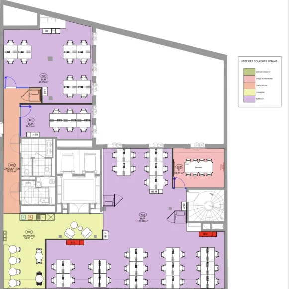 Espace indépendant 260 m² 54 postes Coworking Rue du Général Foy Paris 75008 - photo 5