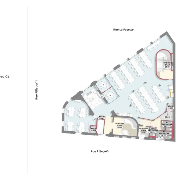 Espace indépendant 2 962 m² 313 postes Location bureau Rue La Fayette Paris 75009 - photo 11