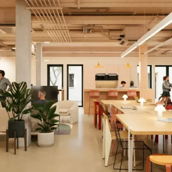 Bureau privé 14 m² 6 postes Location bureau Rue Clavel Paris 75019 - photo 3