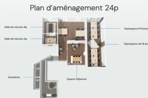 Espace indépendant - 75010 - 24 postes - 13900€