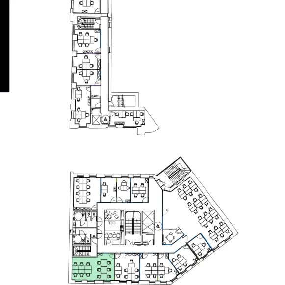 Bureau privé 36 m² 12 postes Location bureau Boulevard Malesherbes Paris 75008 - photo 3