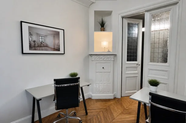 Bureau privé - 75008 - 4 postes - 2000€