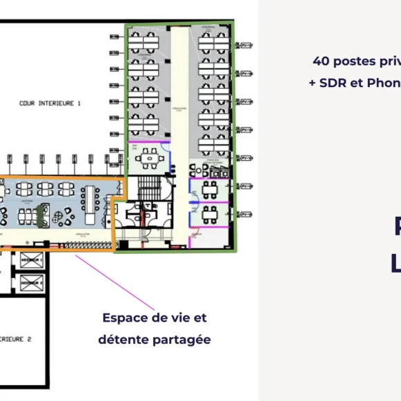 Bureau privé 350 m² 45 postes Location bureau Rue de Ventadour Paris 75001 - photo 5