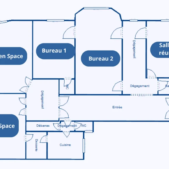 Espace indépendant 150 m² 18 postes Location bureau Rue du Château Neuilly-sur-Seine 92200 - photo 8