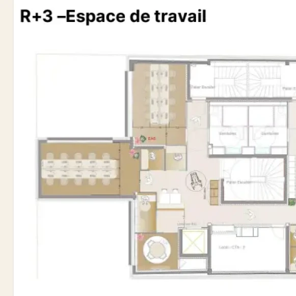 Espace indépendant 1 635 m² 200 postes Location bureau Rue du Faubourg Poissonnière Paris 75010 - photo 1