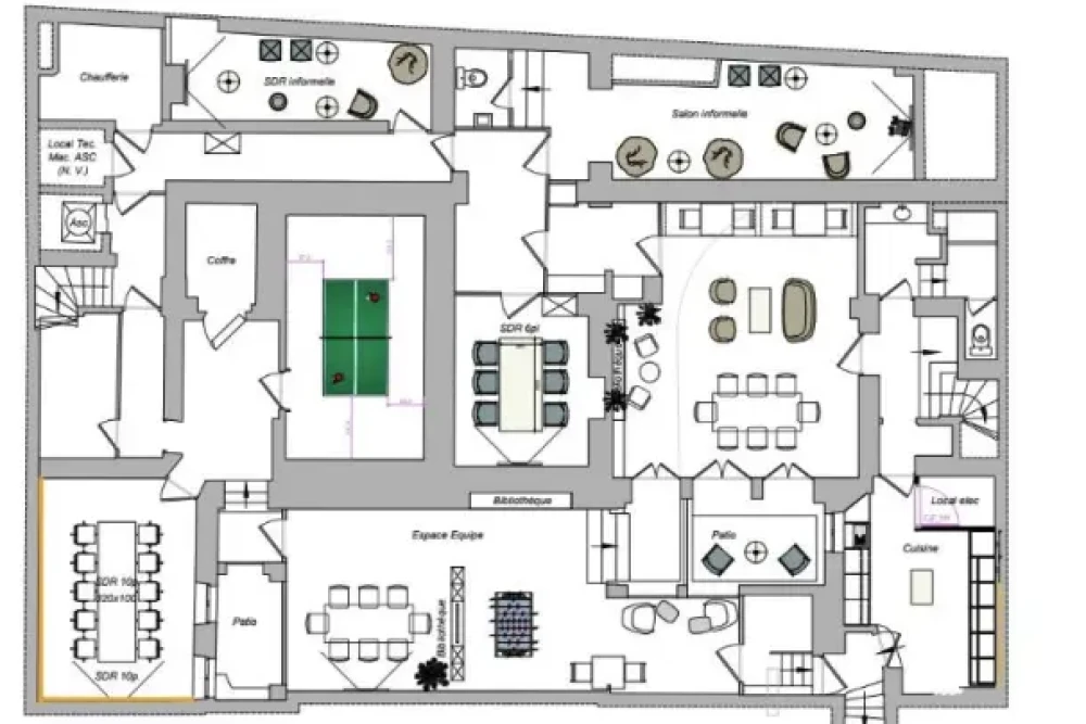 Espace indépendant - 75002 - 100 postes - 75100€