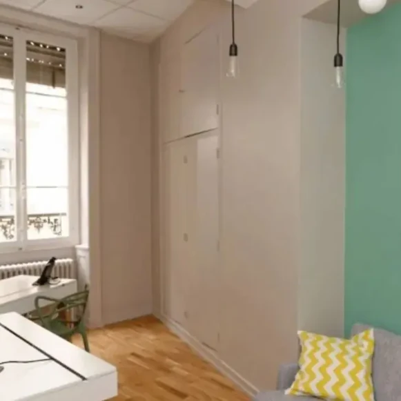 Bureau privé 16 m² 3 postes Coworking Rue de la République Lyon 69001 - photo 1