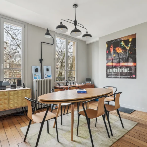 Bureau privé 17 m² 4 postes Location bureau Boulevard Pereire Paris 75017 - photo 1