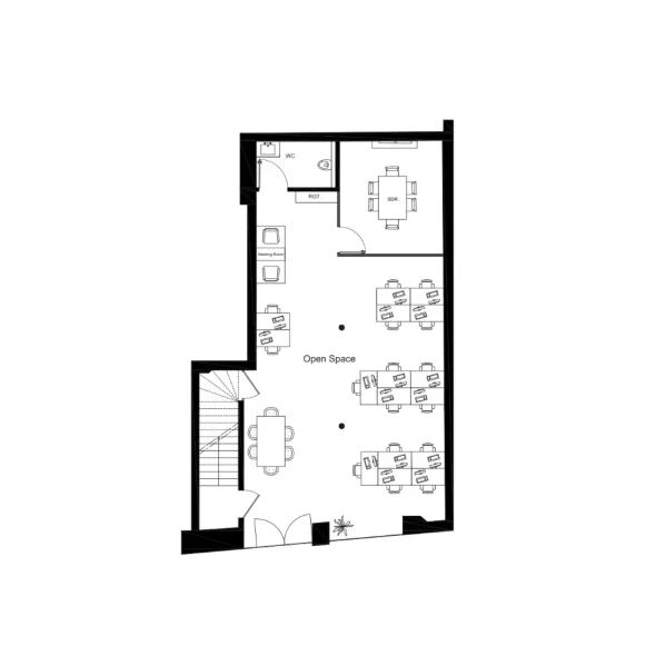 Espace indépendant 200 m² 36 postes Location bureau Boulevard Saint-Martin Paris 75010 - photo 10