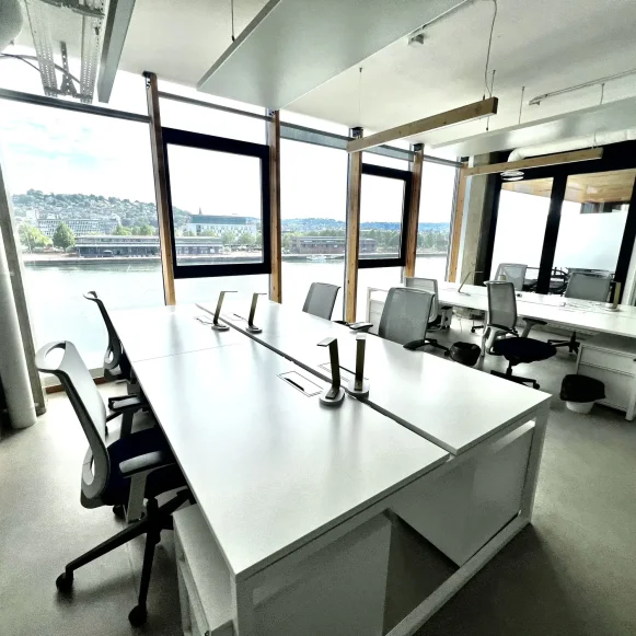 Bureau privé 150 m² 18 postes Location bureau Allée François Mitterrand Rouen 76100 - photo 3