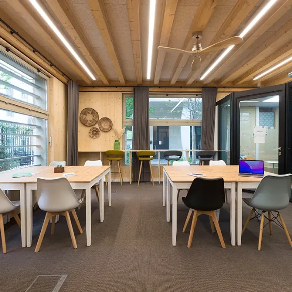 Espace indépendant 150 m² 25 postes Coworking Rue Jacqueline et Roland de Pury Lyon 69002 - photo 2