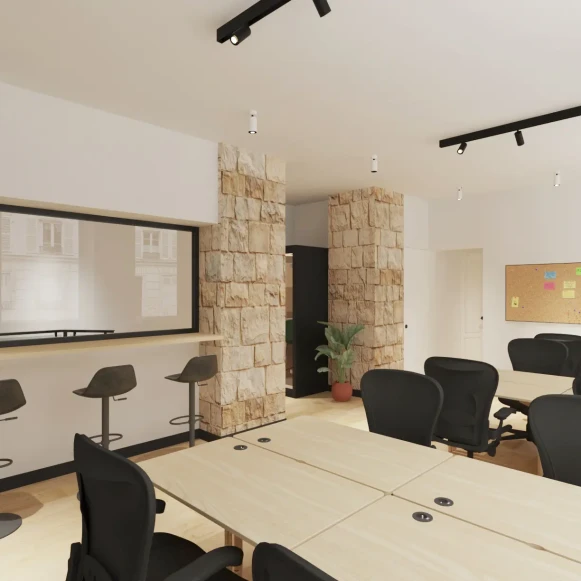 Espace indépendant 95 m² 15 postes Location bureau Passage du Génie Paris 75012 - photo 2