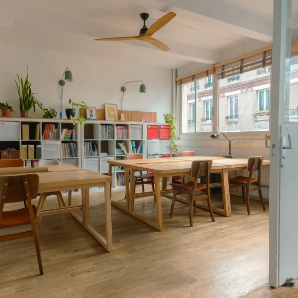 Bureau privé 16 m² 4 postes Location bureau Rue Frédérick Lemaître Paris 75020 - photo 12