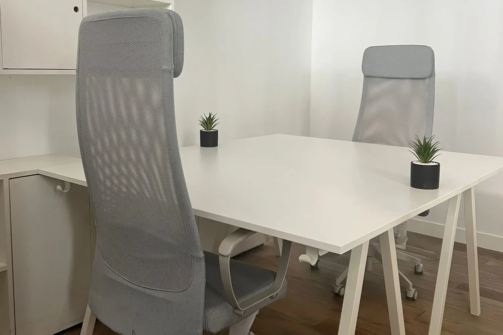 Bureau privé - 69001 - 2 postes - 900€