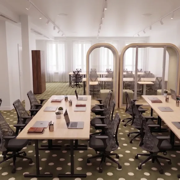 Bureau privé 200 m² 36 postes Coworking Cité Monthiers Paris 75009 - photo 1