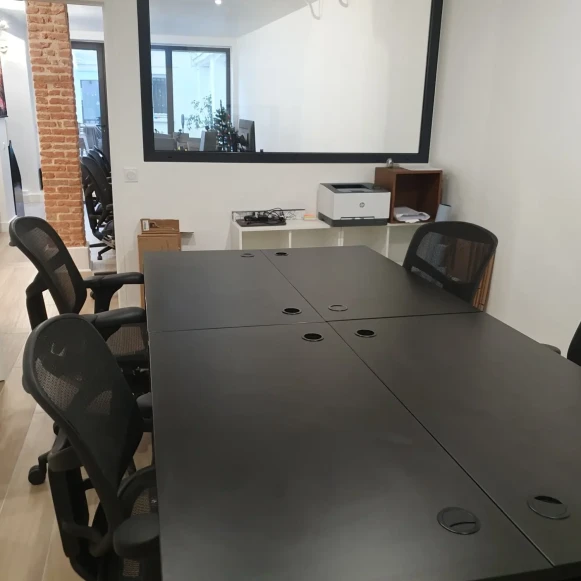 Bureau privé 13 m² 4 postes Location bureau Rue Saint-Lazare Paris 75009 - photo 2
