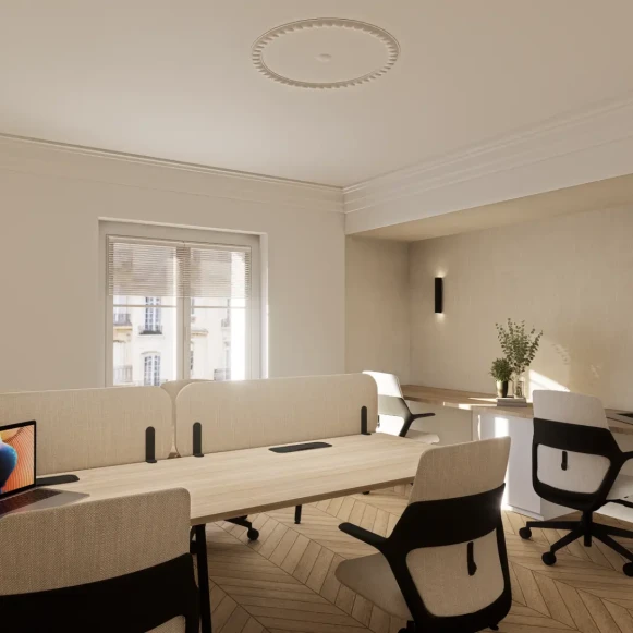 Espace indépendant 138 m² 23 postes Location bureau Rue Auber Paris 75009 - photo 3