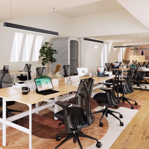 Bureau privé 64 m² 21 postes Coworking Rue des Filles Saint-Thomas Paris 75002 - photo 1