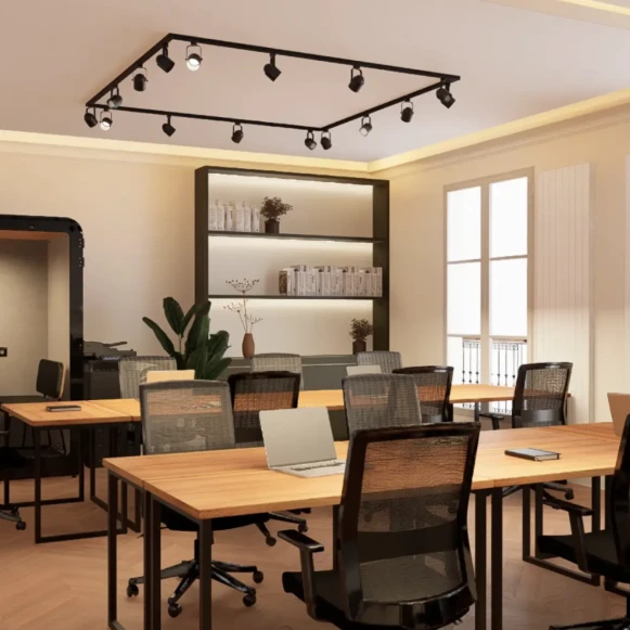 Bureau privé 200 m² 32 postes Coworking Rue Rougemont Paris 75009 - photo 1