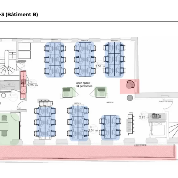 Espace indépendant 274 m² 40 postes Location bureau Rue de la Victoire Paris 75009 - photo 5