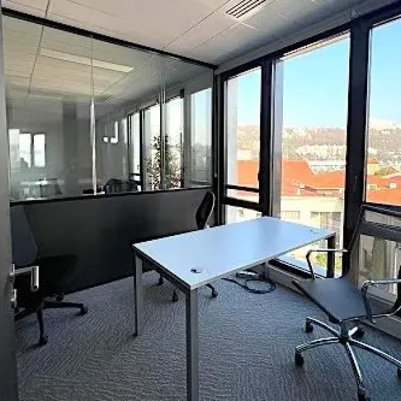 Bureau privé 11 m² 2 postes Coworking Rue Laure Diebold Lyon 69009 - photo 1