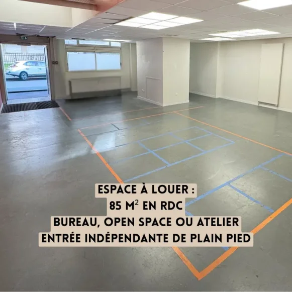 Espace indépendant 85 m² 15 postes Location bureau Rue Médéric Clichy 92110 - photo 1