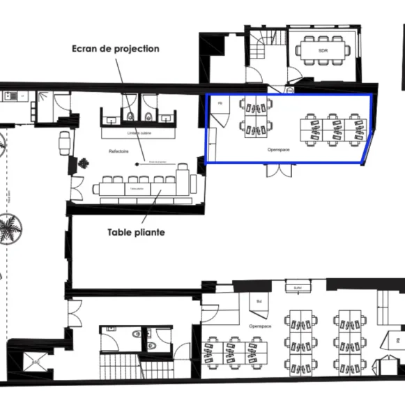 Bureau privé 50 m² 10 postes Location bureau Rue des Archives Paris 75003 - photo 6