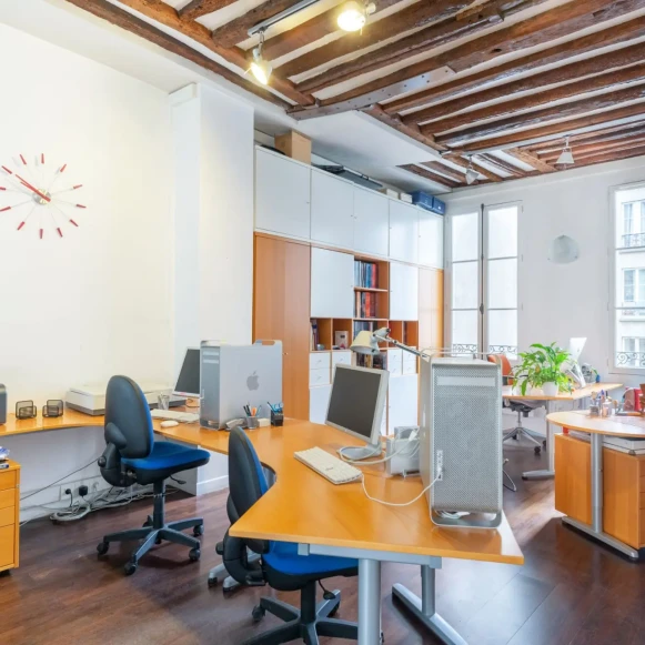 Bureau privé 44 m² 10 postes Location bureau Rue Vauvilliers Paris 75001 - photo 5
