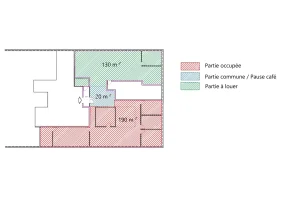 Bureau privé - 13090 - 20 postes - 3600€