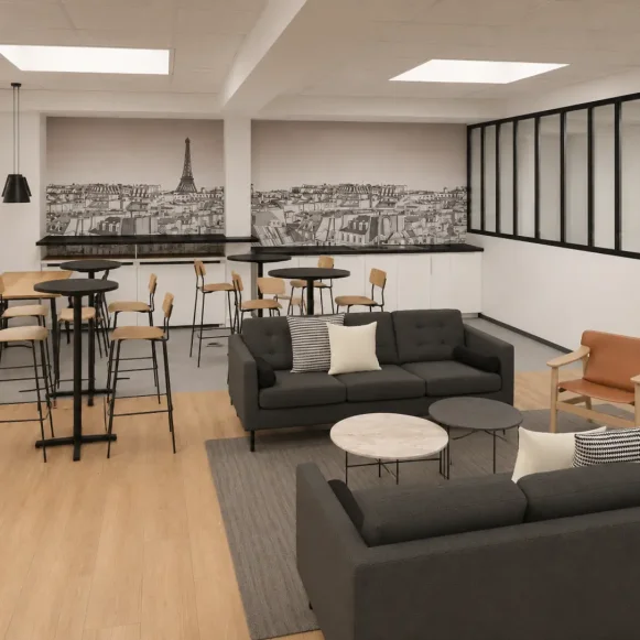 Espace indépendant 210 m² 33 postes Coworking Rue de Montmorency Paris 75003 - photo 6