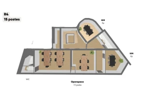 Espace indépendant - 75008 - 70 postes - 44000€