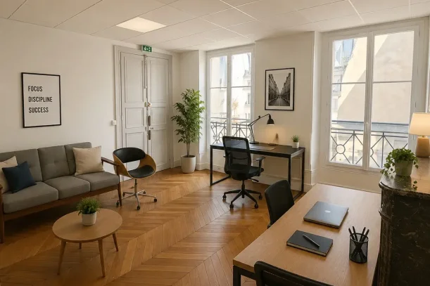 Bureau privé - 75010 - 6 postes - 1750€