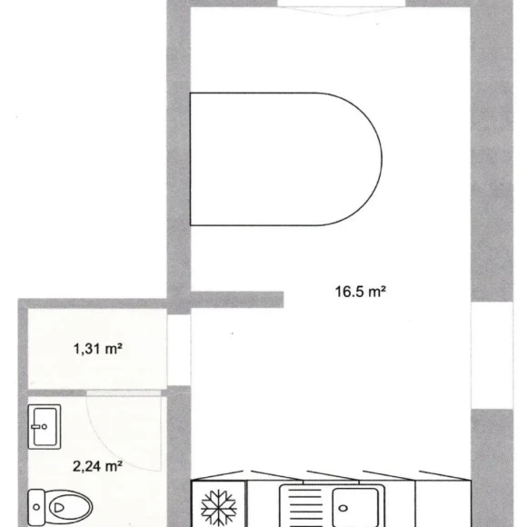 Bureau privé 9 m² 1 poste Location bureau Rue de Condé Lyon 69002 - photo 1