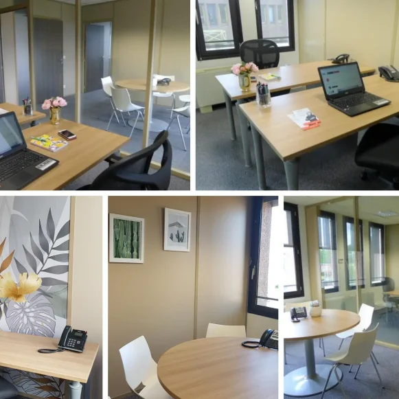 Bureau privé 40 m² 5 postes Location bureau Rue de la Découverte Labège 31670 - photo 1