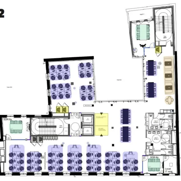 Espace indépendant 516 m² 82 postes Location bureau Rue de Provence Paris 75009 - photo 4