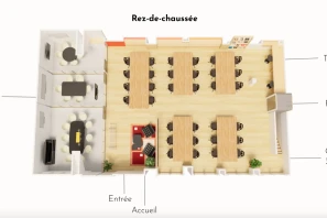 Espace indépendant - 75017 - 32 postes - 20700€