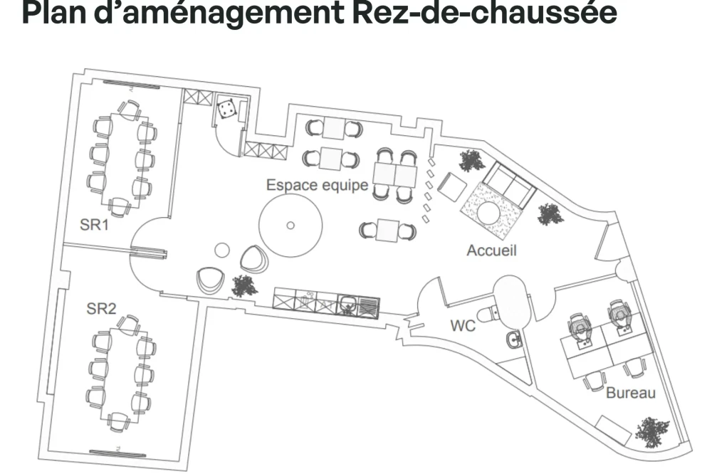 Espace indépendant - 75006 - 35 postes - 21500€