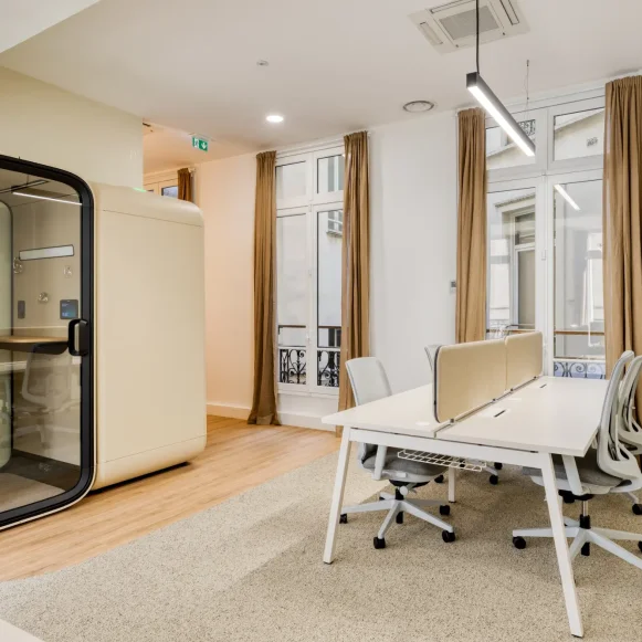 Espace indépendant 120 m² 21 postes Location bureau Rue Auber Paris 75009 - photo 5