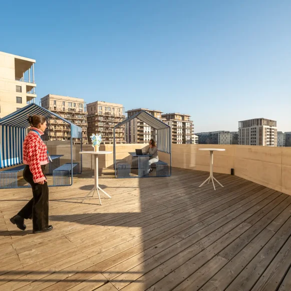 Bureau privé 9 m² 1 poste Location bureau Rue Philippe Jolly Bordeaux 33800 - photo 9