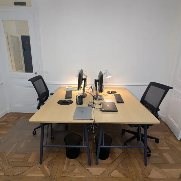 Bureau privé 19 m² 5 postes Location bureau Rue Franklin Lyon 69002 - photo 3