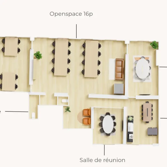 Espace indépendant 165 m² 24 postes Location bureau Rue Bergère Paris 75009 - photo 4